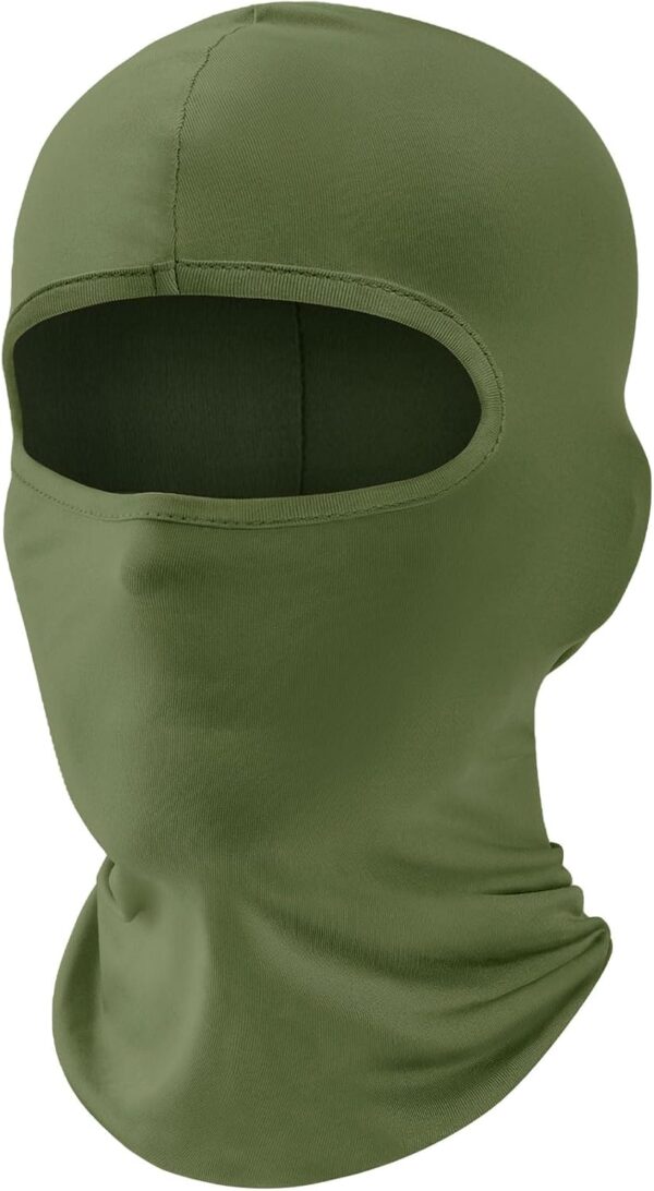 Face Mask Hood Green