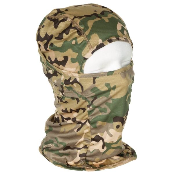 Face Mask Hood Khaki