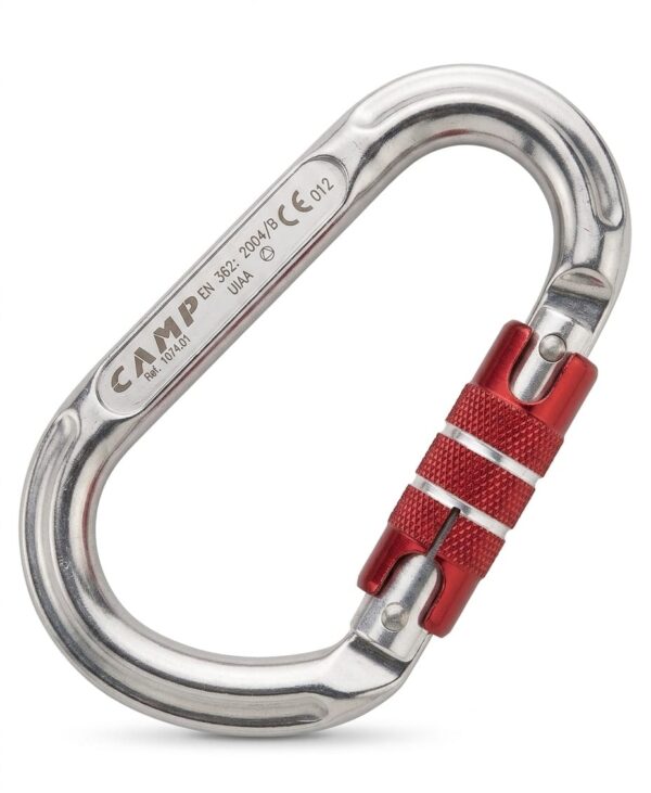 Camp Safety Pear Twist Lock Carabiner